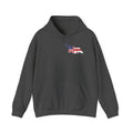 MERAB DVALISHVILI Hoodie – USA &GEORGIA Flag Small Chest + Back Wrestler Belt Design