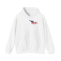 MERAB DVALISHVILI Hoodie – USA &GEORGIA Flag Small Chest + Back Wrestler Belt Design